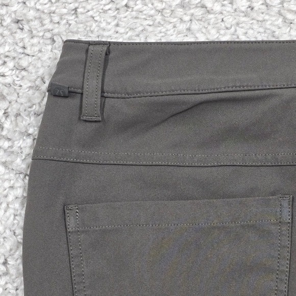 Lululemon ABC Pant Mens 30 (Fits 30x31) Gray Classic Warpstreme Stretch Office - Picture 5 of 11